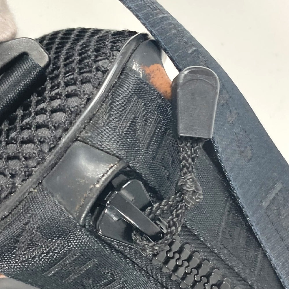 CHANEL Shoulder Bag rubber black Sports CC COCO Mark logo Women Used Authentic