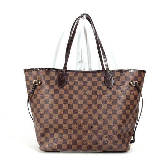 LOUIS VUITTON Shoulder Bag N51105 Damier canvas Brown Damier Neverfull MM unisex(Unisex) Used Authentic