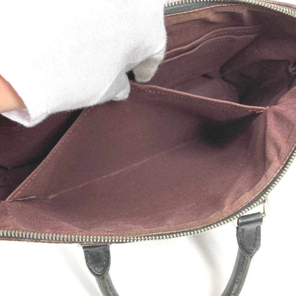 LOUIS VUITTON Handbag M40868 Monogram macacer canvas Brown Monogram macacer Porto documan Jules PDJ mens Used Authentic
