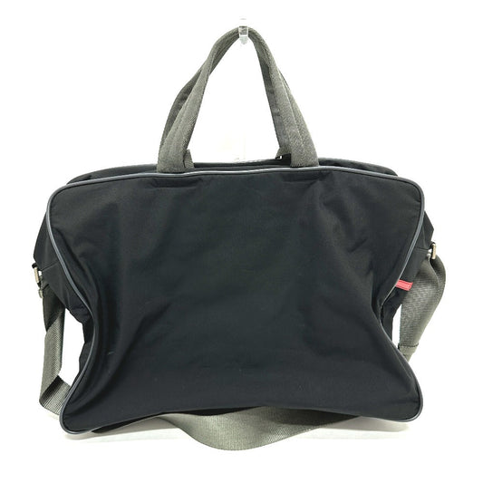 PRADA Boston Duffel bag 4V0369 Nylon black Sports logo
