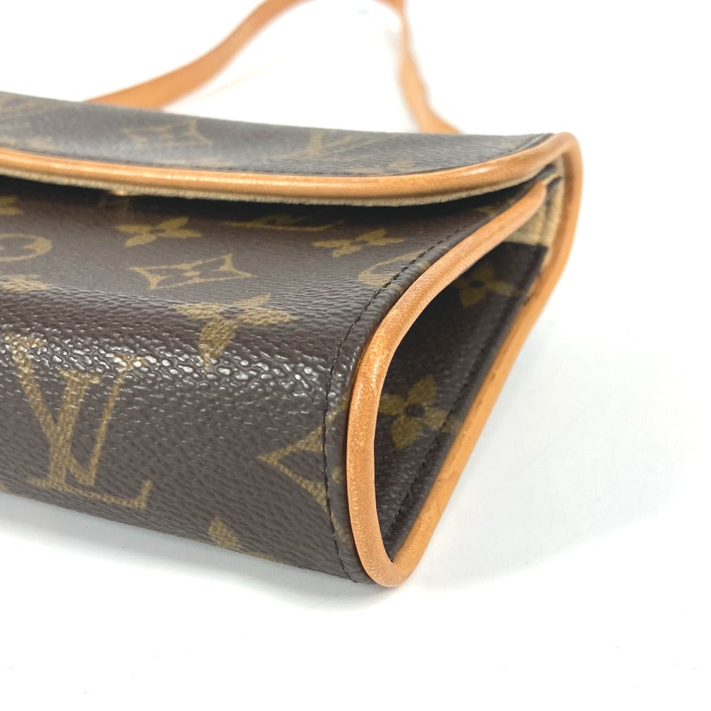 LOUIS VUITTON Waist bag M51855 Monogram canvas Brown Monogram Pochette Florentine