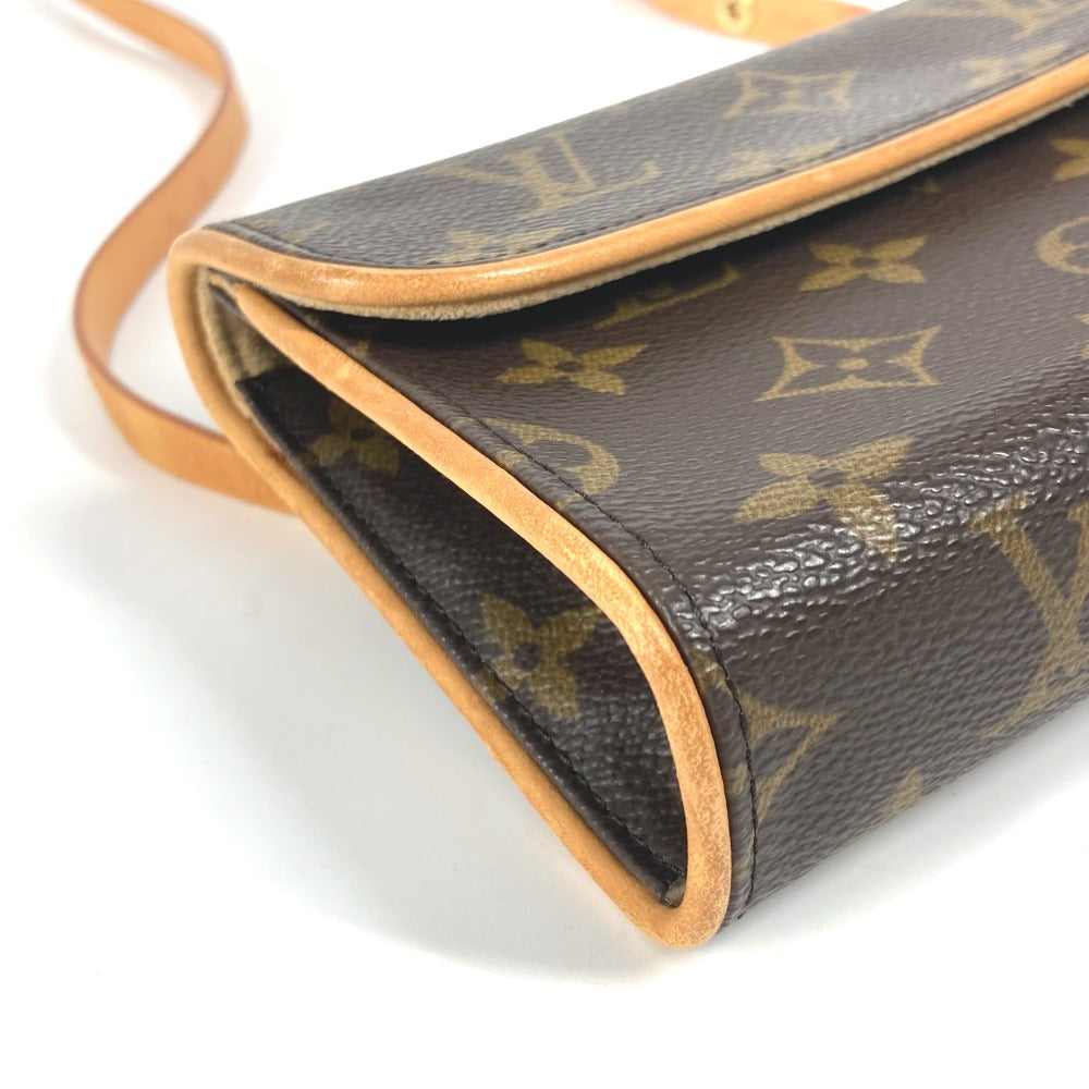 LOUIS VUITTON Waist bag M51855 Monogram canvas Brown Monogram Pochette Florentine
