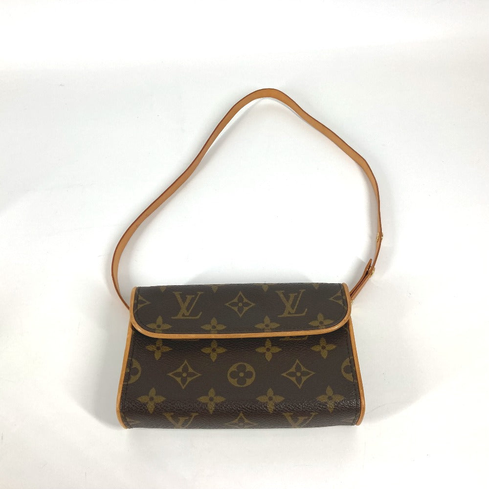 LOUIS VUITTON Waist bag M51855 Monogram canvas Brown Monogram Pochette Florentine