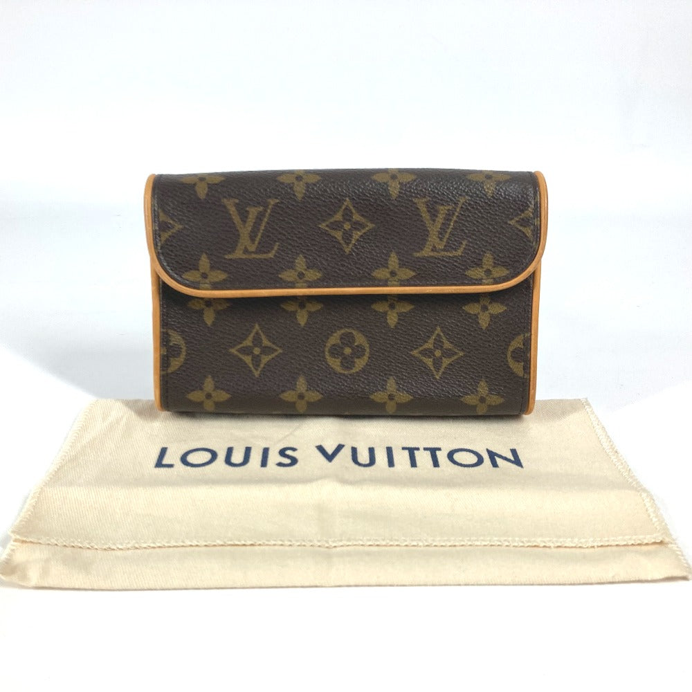 LOUIS VUITTON Waist bag M51855 Monogram canvas Brown Monogram Pochette Florentine