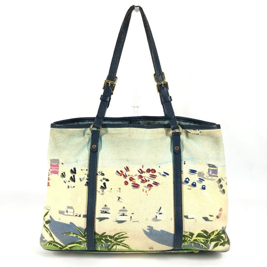 LOUIS VUITTON Shoulder Bag M93769 canvas blue Eyeall Kaba PM Escal