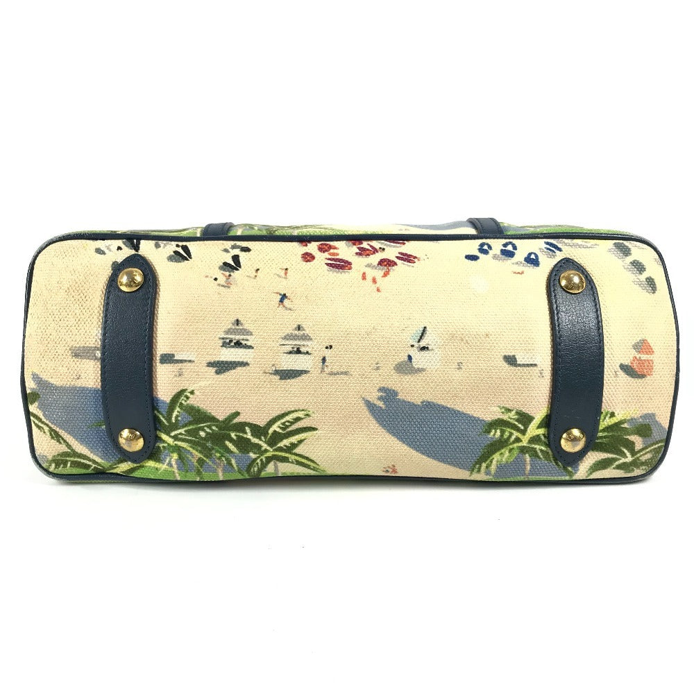 LOUIS VUITTON Shoulder Bag M93769 canvas blue Eyeall Kaba PM Escal
