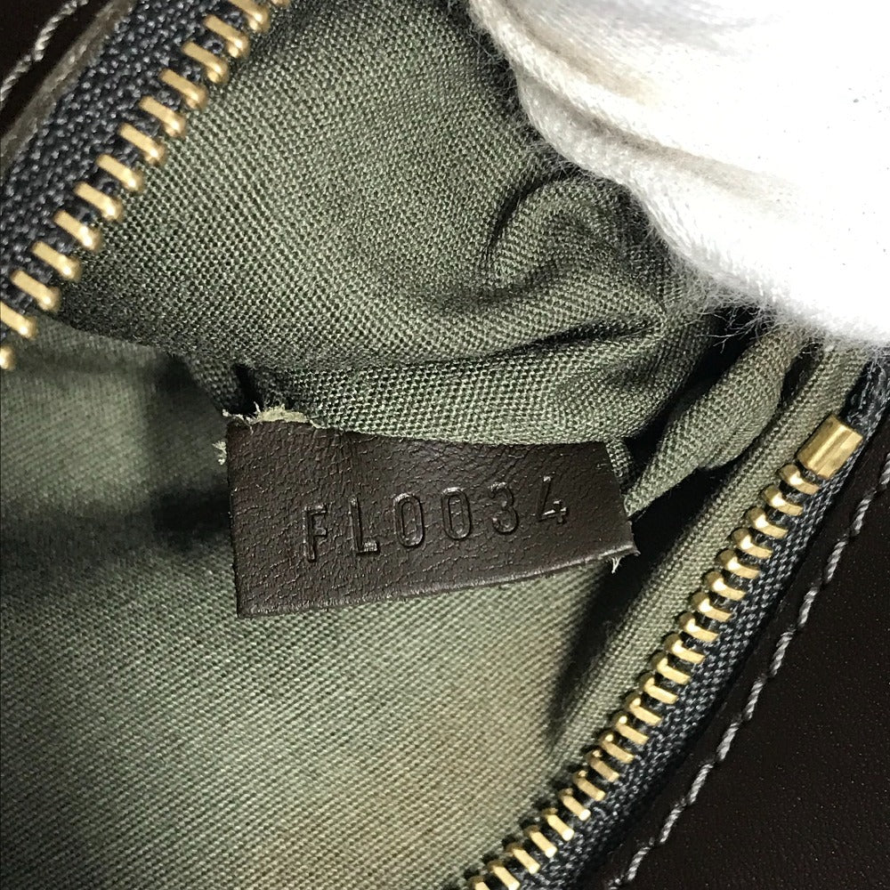 LOUIS VUITTON Handbag M92327 Monogram mini canvas khaki Monogram mini Suck Catlin Women Used Authentic