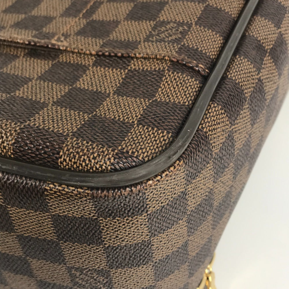 LOUIS VUITTON Business bag N23252 Damier canvas Brown Damier Ikar