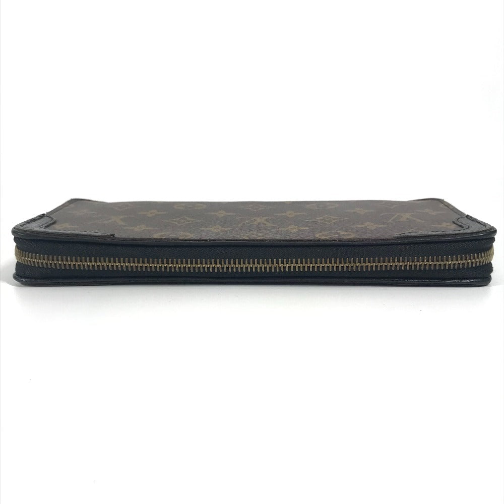 LOUIS VUITTON Long Wallet Purse M60679 Monogram canvas, leather Brown Monogram macacer Daily Organizer