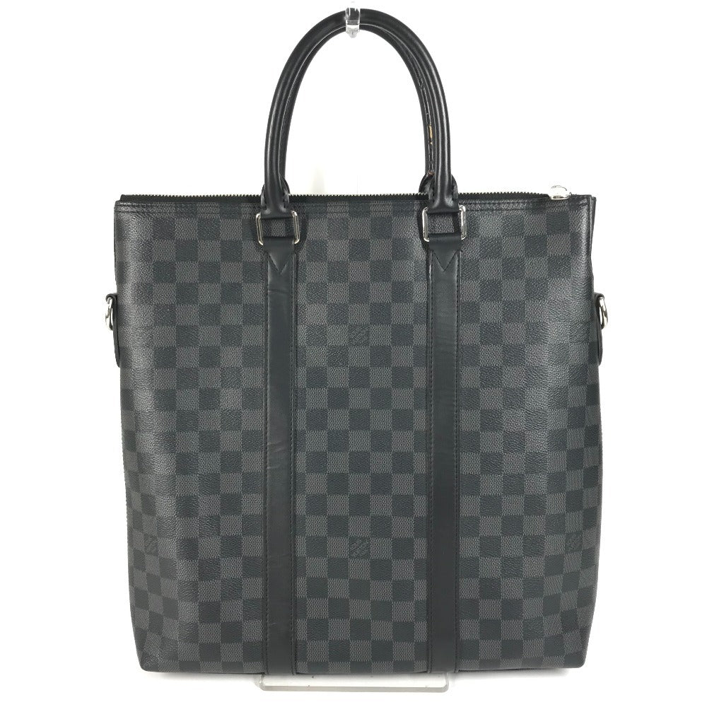 LOUIS VUITTON Tote Bag N40000 Damier Grafitto Canvas black Damier Grafitte Anton