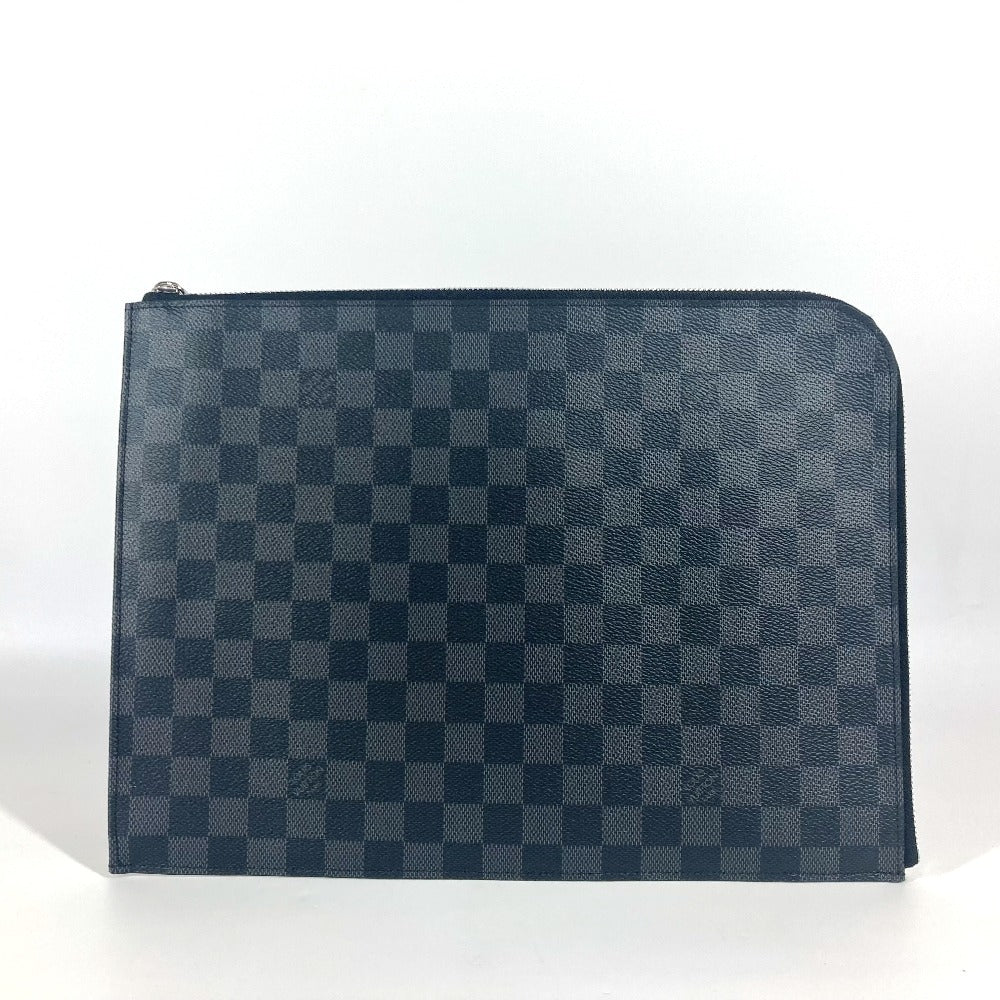 LOUIS VUITTON Clutch bag N64437 Damier Grafitto Canvas black Damier Grafitte Pochette Jules GM