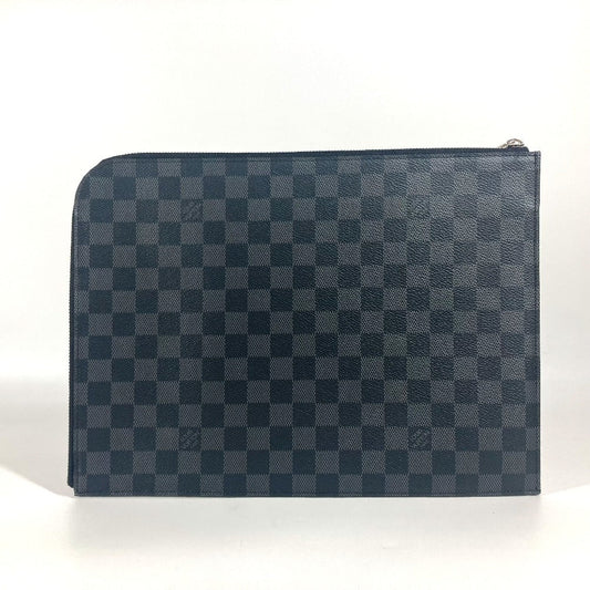 LOUIS VUITTON Clutch bag N64437 Damier Grafitto Canvas black Damier Grafitte Pochette Jules GM