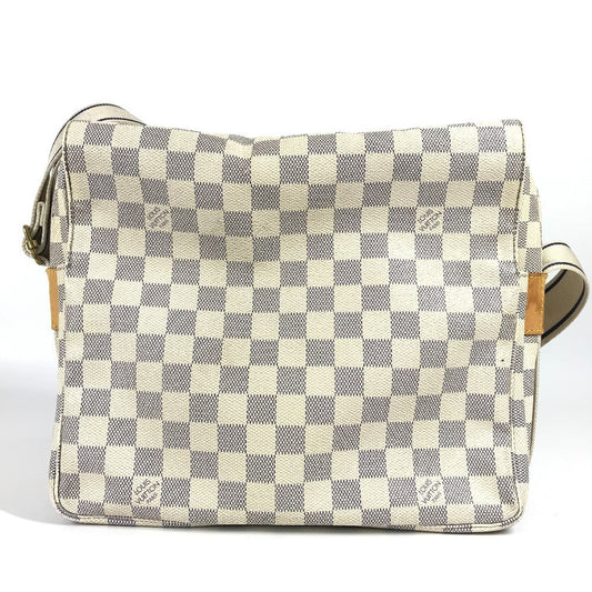 LOUIS VUITTON Shoulder Bag N51189 Damier Azur Canvas white Damier Azur Naviglio