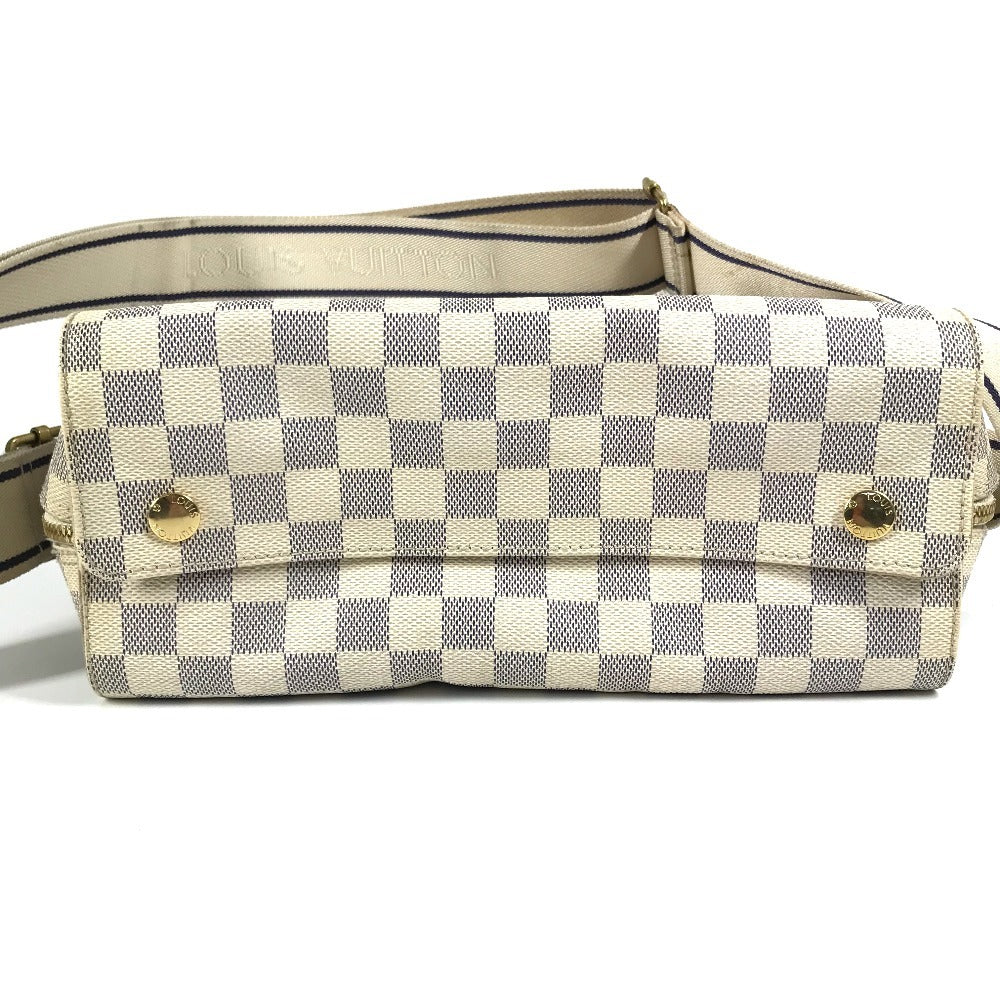 LOUIS VUITTON Shoulder Bag N51189 Damier Azur Canvas white Damier Azur Naviglio