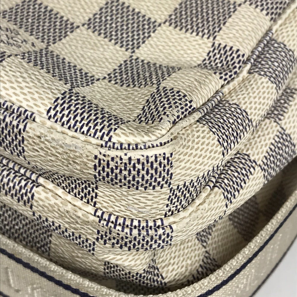 LOUIS VUITTON Shoulder Bag N51189 Damier Azur Canvas white Damier Azur Naviglio