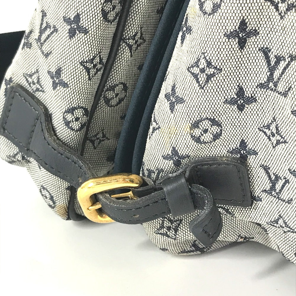 LOUIS VUITTON Shoulder Bag M42350 Monogram mini canvas Navy Monogram mini Sac Maman