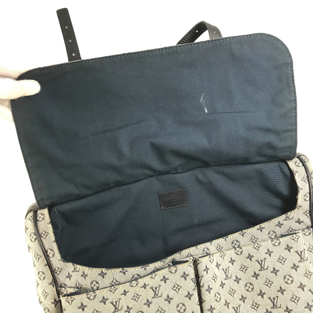 LOUIS VUITTON Shoulder Bag M42350 Monogram mini canvas Navy Monogram mini Sac Maman