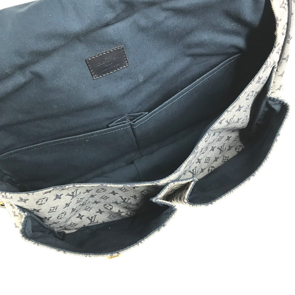 LOUIS VUITTON Shoulder Bag M42350 Monogram mini canvas Navy Monogram mini Sac Maman