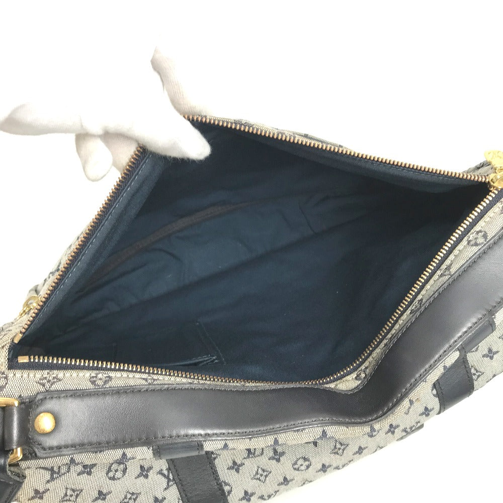 LOUIS VUITTON Shoulder Bag M42350 Monogram mini canvas Navy Monogram mini Sac Maman