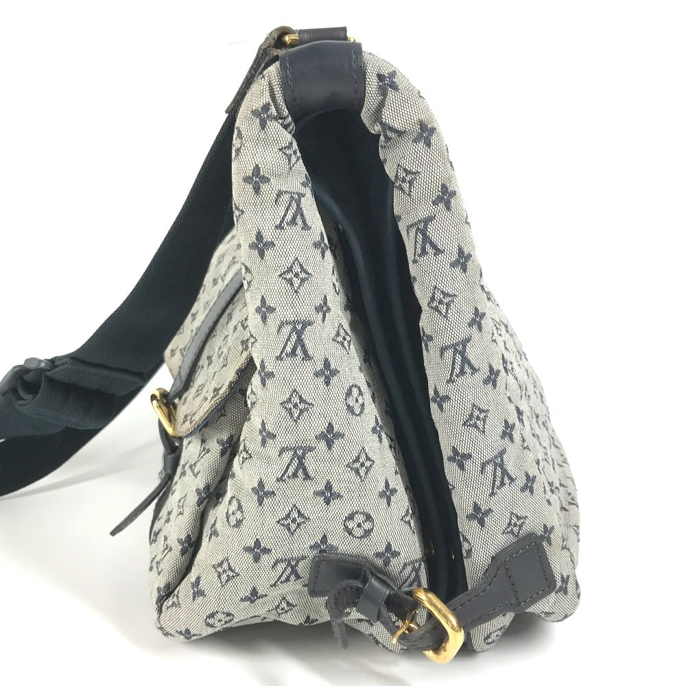 LOUIS VUITTON Shoulder Bag M42350 Monogram mini canvas Navy Monogram mini Sac Maman
