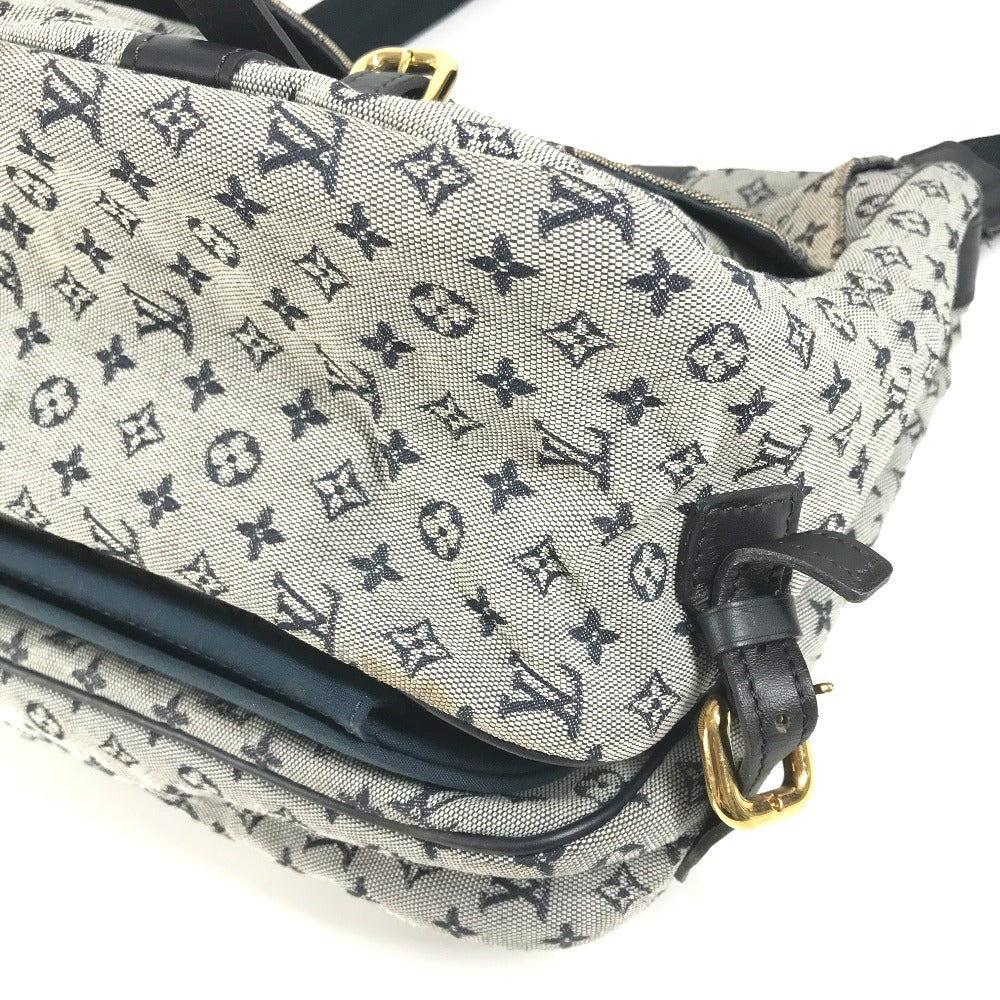 LOUIS VUITTON Shoulder Bag M42350 Monogram mini canvas Navy Monogram mini Sac Maman