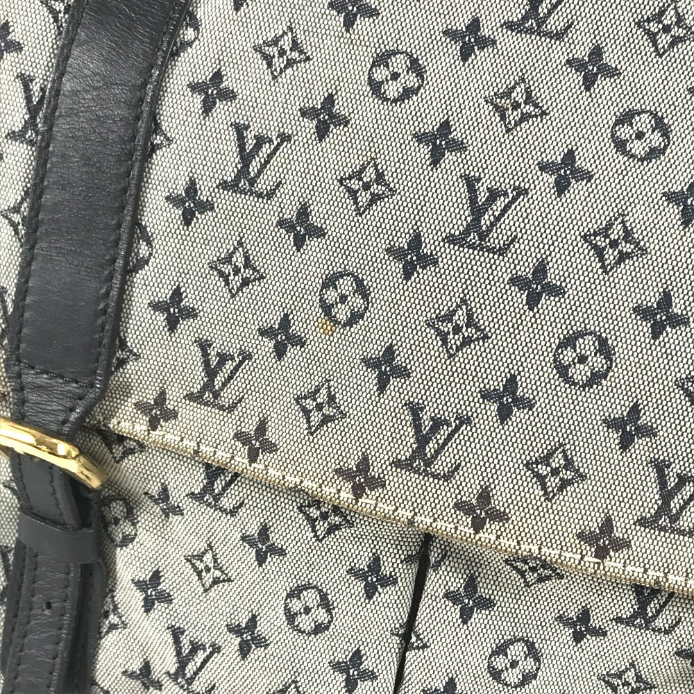 LOUIS VUITTON Shoulder Bag M42350 Monogram mini canvas Navy Monogram mini Sac Maman