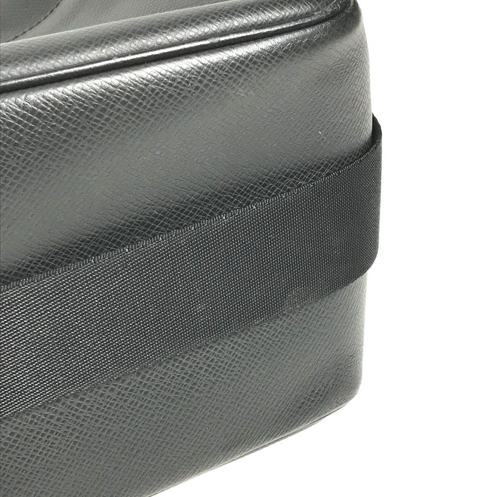 LOUIS VUITTON Shoulder Bag M30152 Taiga Leather black Taiga Reporter PM Reporter PM