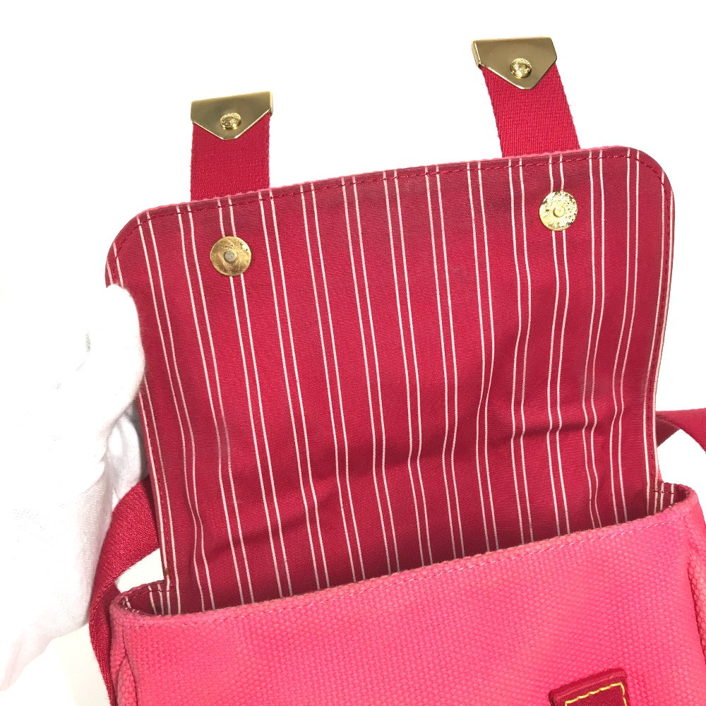 LOUIS VUITTON Shoulder Bag M40071 canvas pink Antigua Sac mule