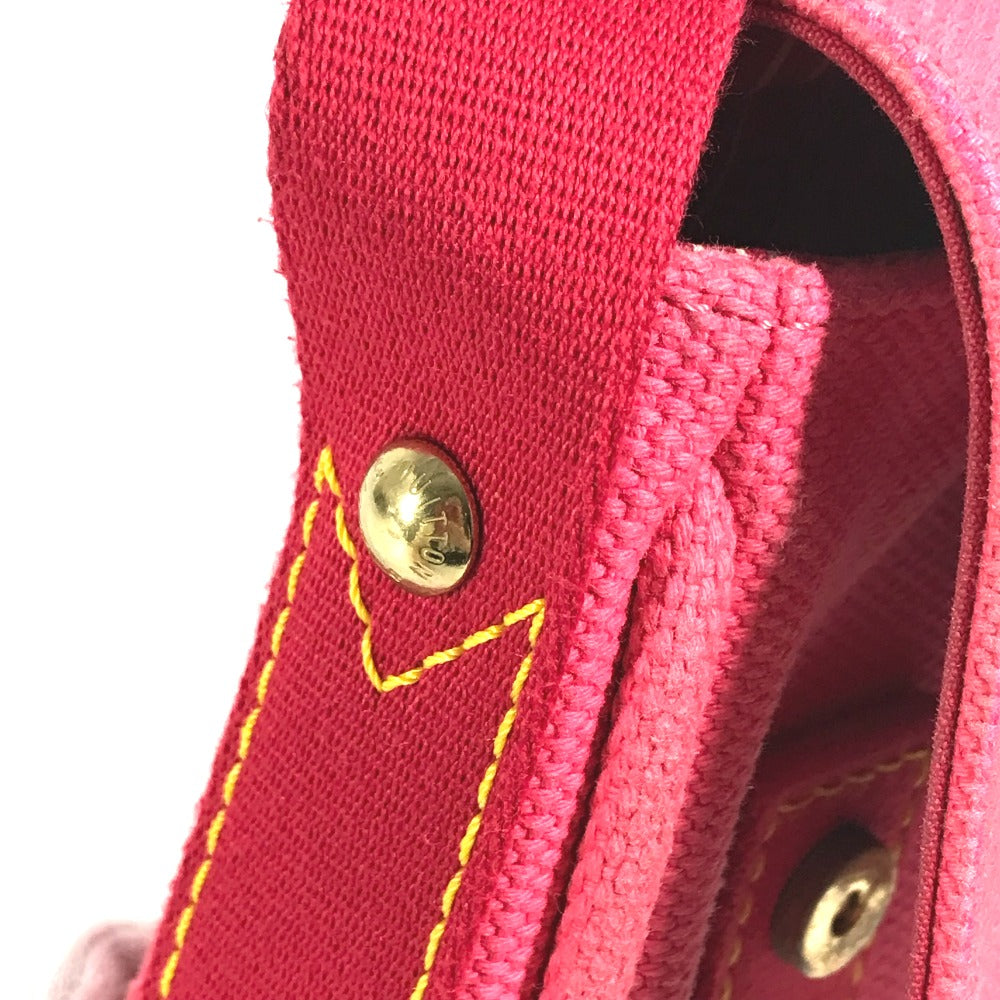 LOUIS VUITTON Shoulder Bag M40071 canvas pink Antigua Sac mule