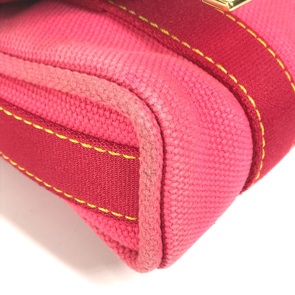 LOUIS VUITTON Shoulder Bag M40071 canvas pink Antigua Sac mule