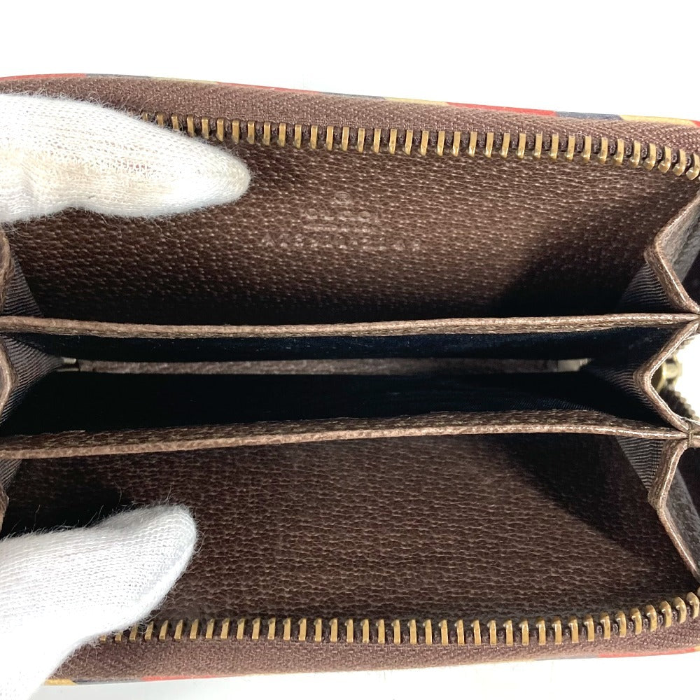 GUCCI Coin case 473911 GG Supreme Canvas beige GG Supreme Courier Patch