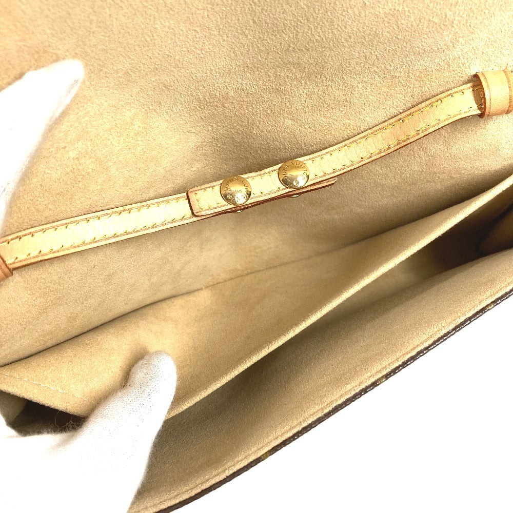 LOUIS VUITTON Shoulder Bag M51852 Monogram canvas Brown Monogram Pochette Twin GM Pochette Twin GM