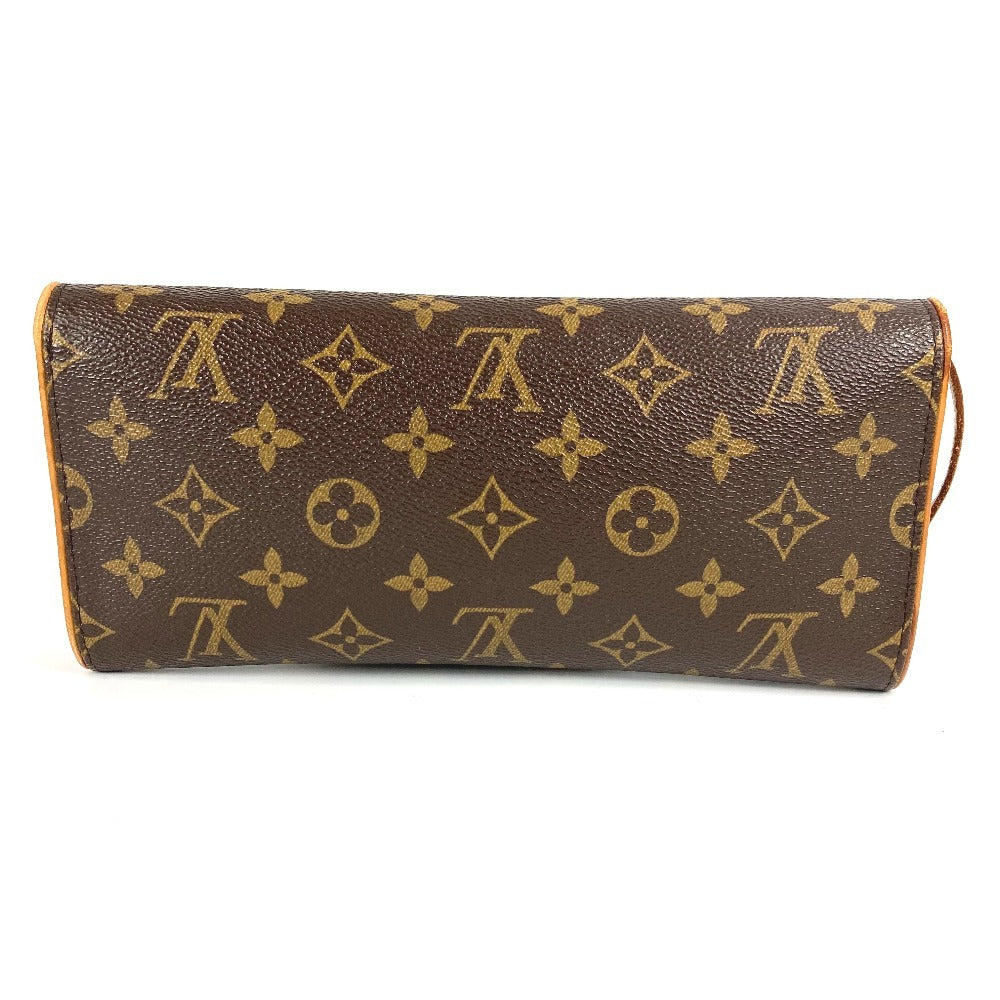LOUIS VUITTON Shoulder Bag M51852 Monogram canvas Brown Monogram Pochette Twin GM Pochette Twin GM