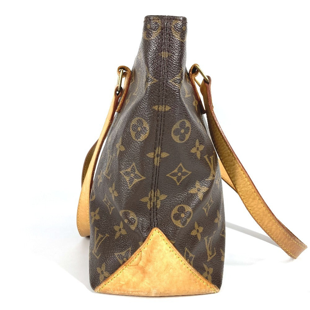 LOUIS VUITTON Shoulder Bag M51148 Monogram canvas Brown Monogram Cabas Piano