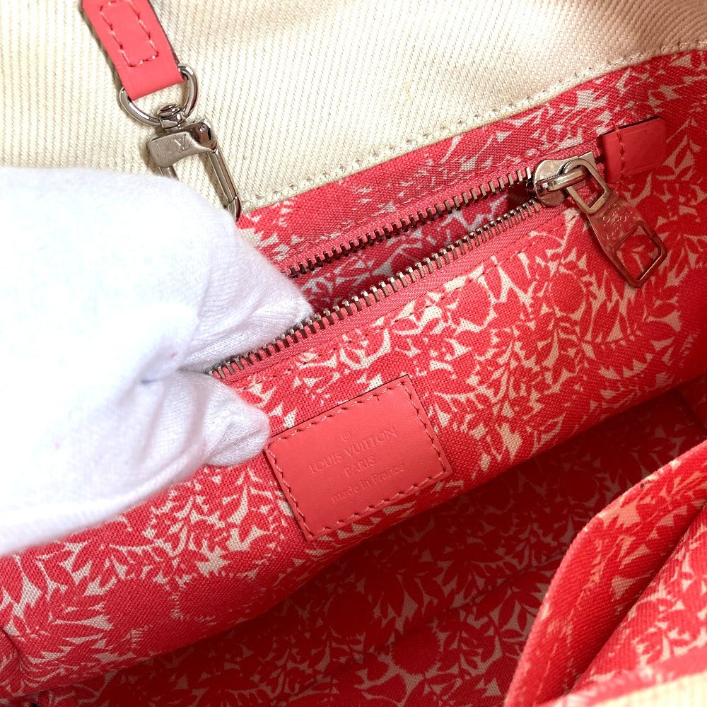 LOUIS VUITTON Shoulder Bag M94505 Leather / canvas pink 2014 Summer Collection Hippo PM Hippo PM