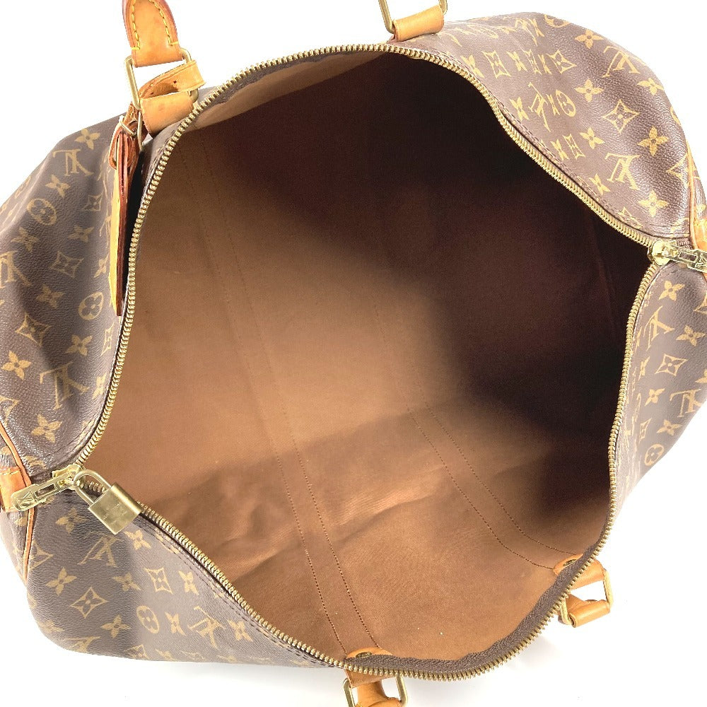 LOUIS VUITTON Boston Duffel bag M41414 Monogram canvas Brown Monogram Keepall ・bandouliere55