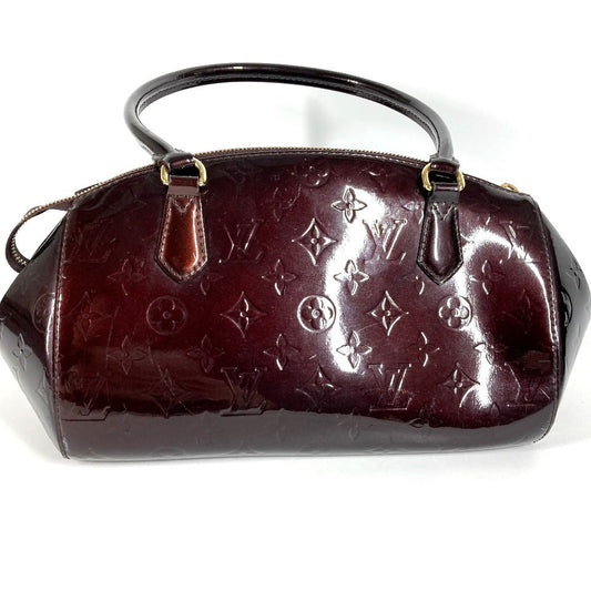 LOUIS VUITTON Shoulder Bag M91493 Monogram Vernis Canvas purple Monogram Vernis Sherwood PM Sherwood PM