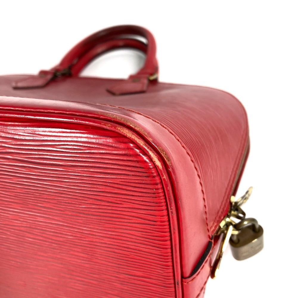 LOUIS VUITTON Handbag M52147 Epi Leather Red Epi Alma