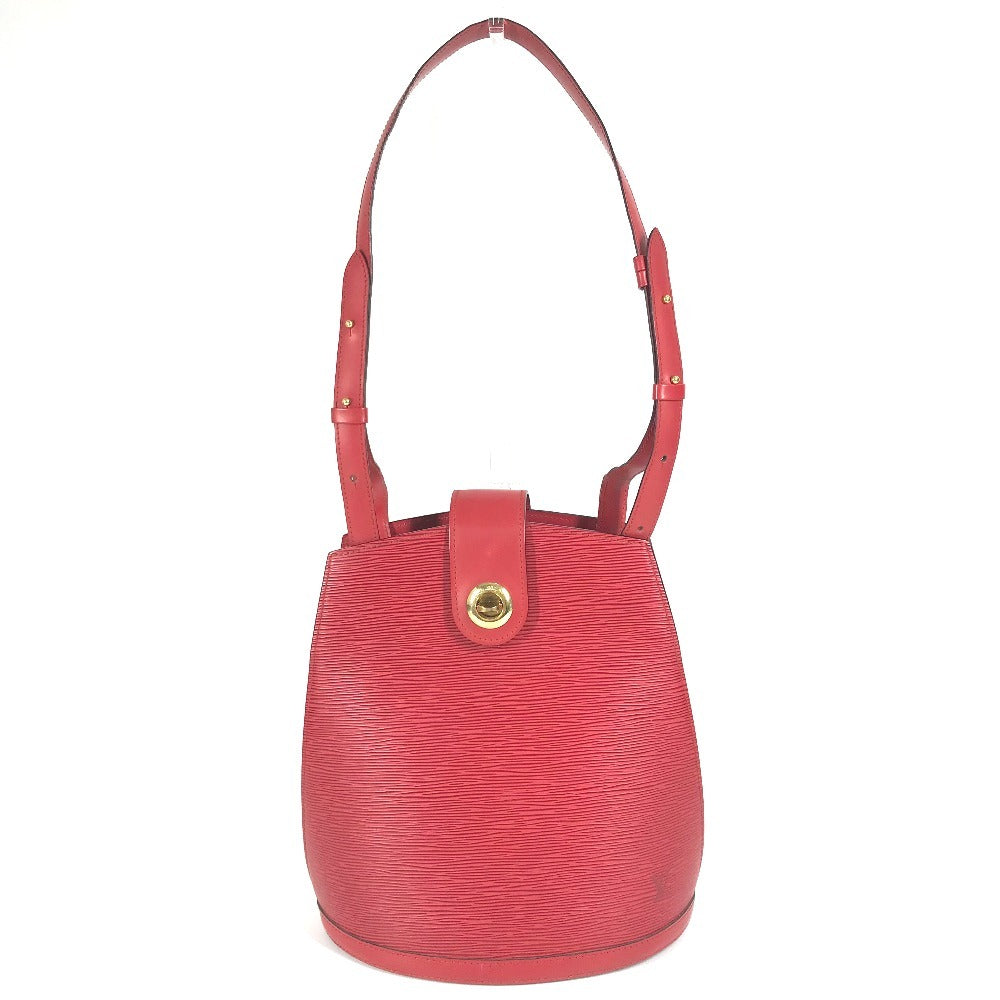 LOUIS VUITTON Shoulder Bag M52257 Epi Leather Red Epi Cluny