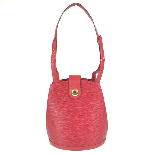 LOUIS VUITTON Shoulder Bag M52257 Epi Leather Red Epi Cluny