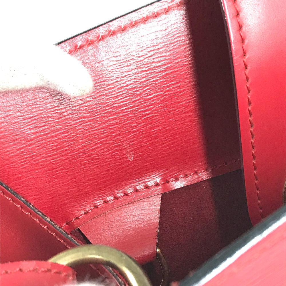 LOUIS VUITTON Shoulder Bag M52257 Epi Leather Red Epi Cluny
