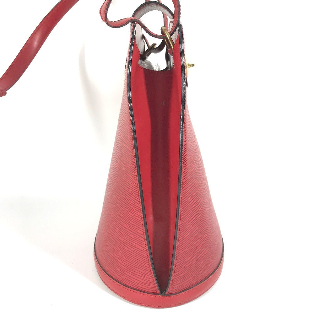 LOUIS VUITTON Shoulder Bag M52257 Epi Leather Red Epi Cluny