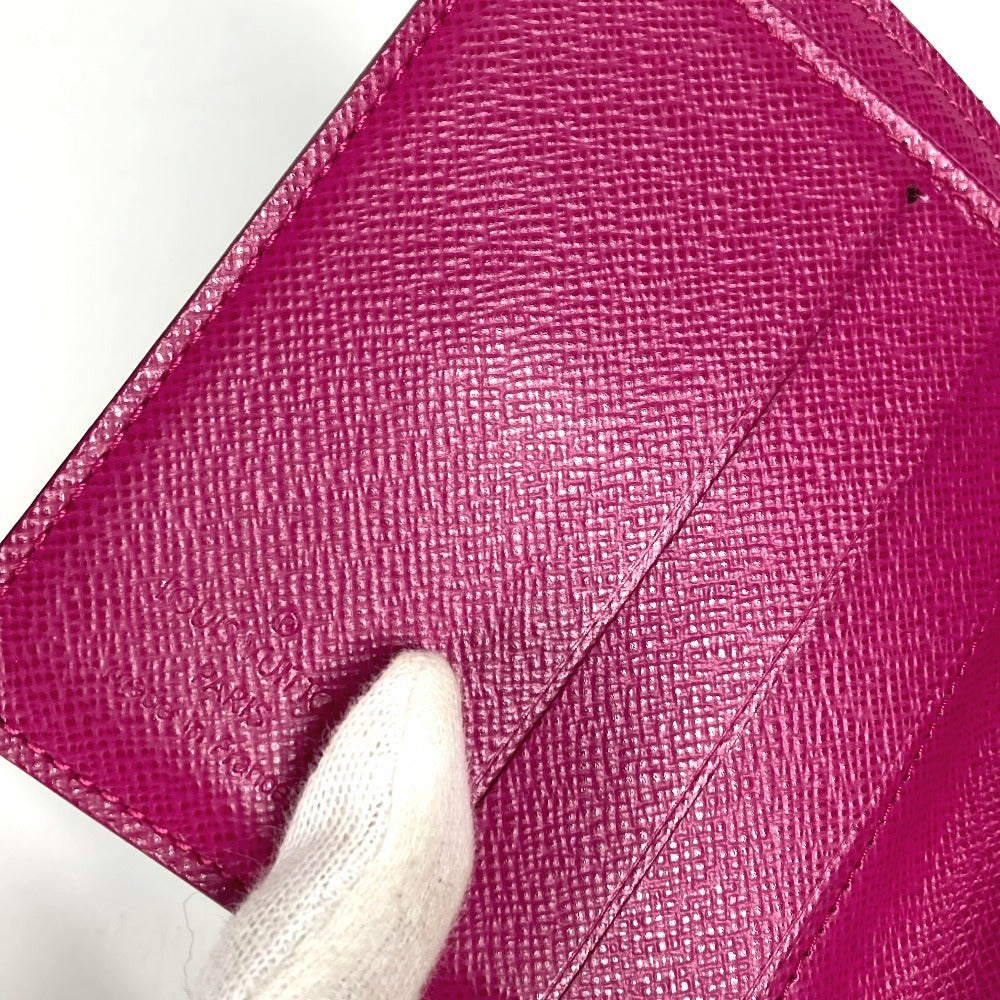LOUIS VUITTON Folded wallet M95188 Monogram canvas pink Monogram Perfo Compact zip