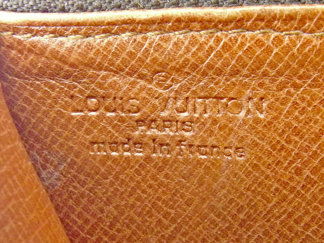 LOUIS VUITTON Long Wallet Purse M61724 Brown beige Pochette Porto Monécredi