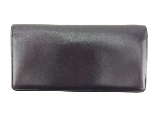 LOUIS VUITTON Bill Compartment M95789 black Porte Valeurs Cult 12 Cartes Crudit