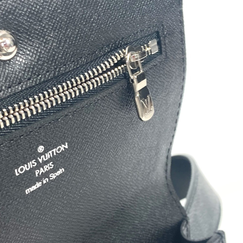 LOUIS VUITTON Waist bag M6837V Damier Grafitto Canvas black Damier Grafitte sun tulle Pochette homme 85