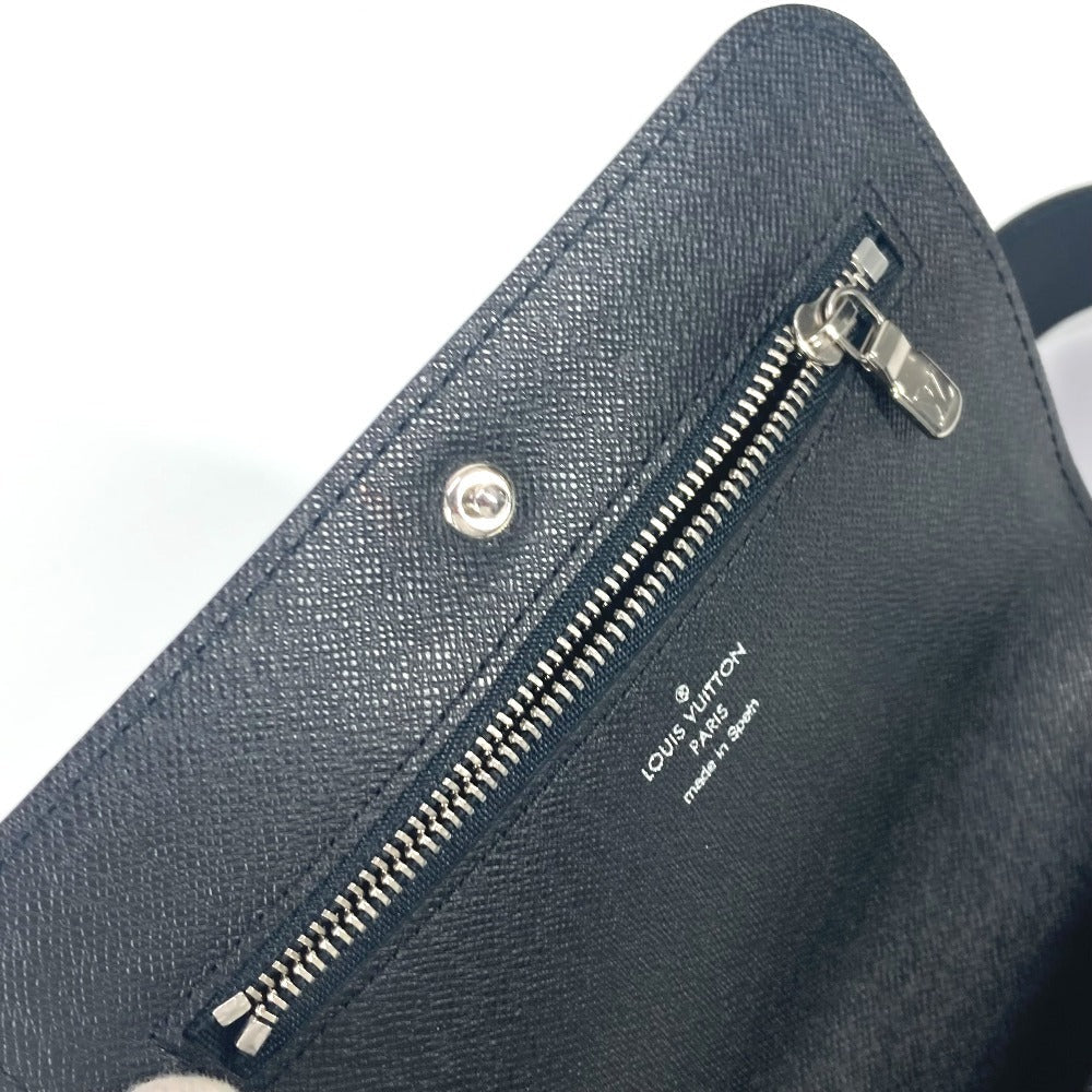 LOUIS VUITTON Waist bag M6837V Damier Grafitto Canvas black Damier Grafitte sun tulle Pochette homme 85
