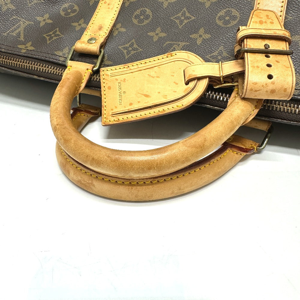 LOUIS VUITTON Boston Duffel bag M41422 Monogram canvas Brown Monogram Keepall 60 unisex(Unisex) Used Authentic