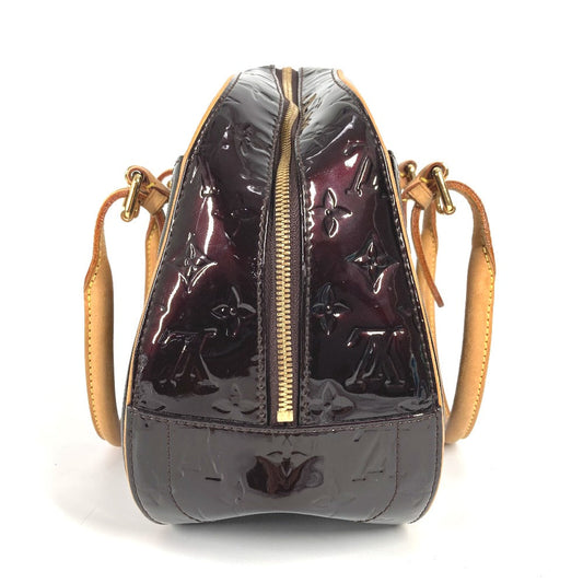 LOUIS VUITTON Handbag M93516 Monogram Vernis Canvas purple Monogram Vernis Summit drive Women Used Authentic
