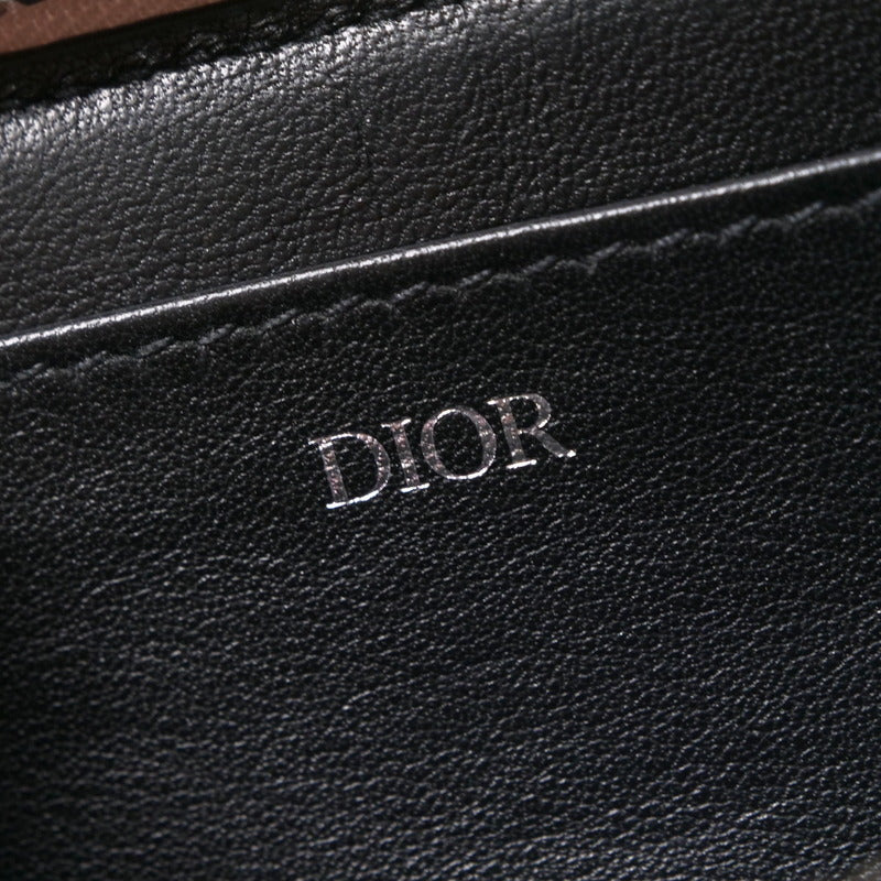 Dior Coin case 24-BO-1119 Jacquard light beige mens Used Authentic